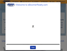 Tablet Screenshot of eboomerrealty.com